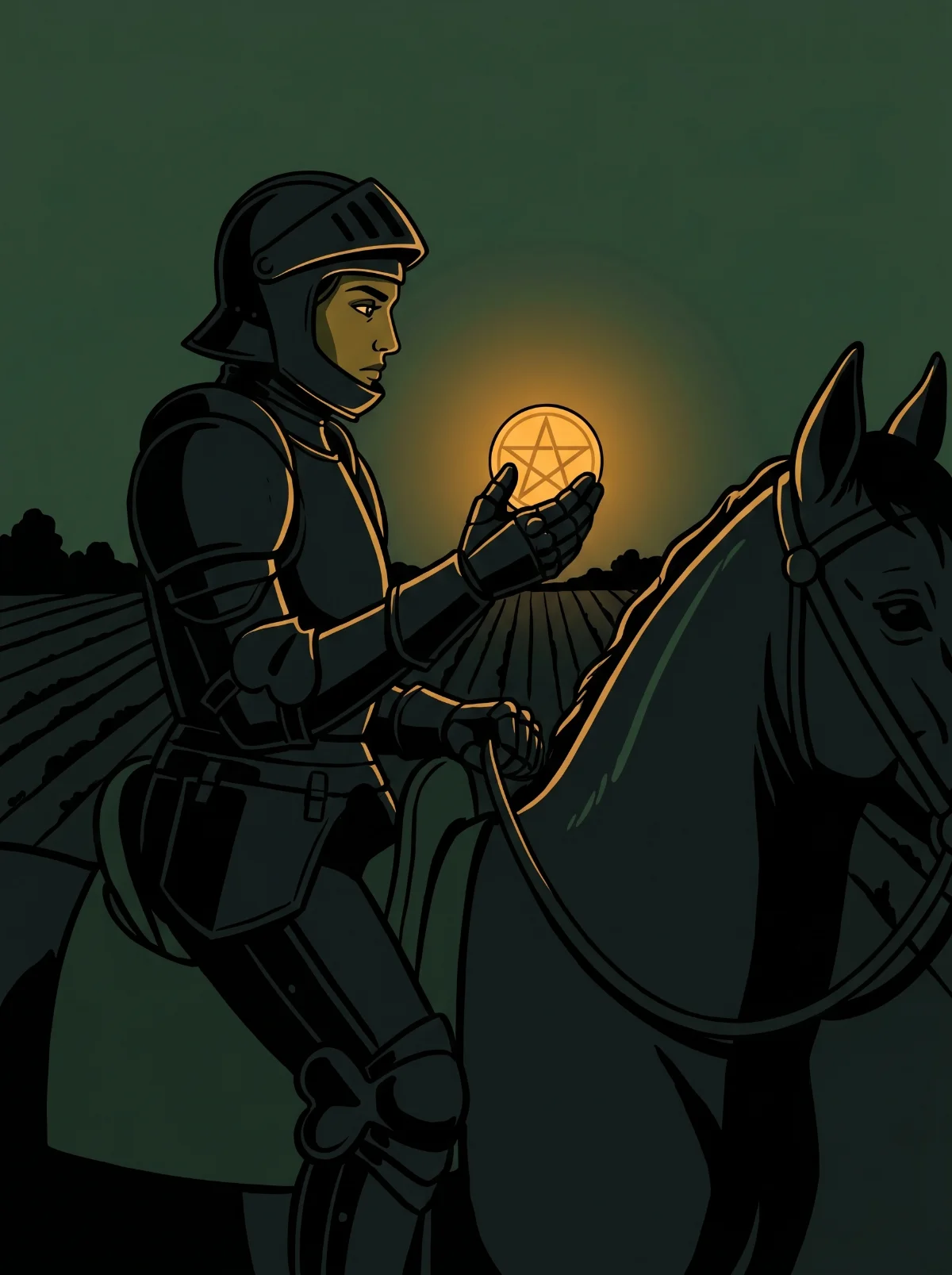 Knight of Pentacles